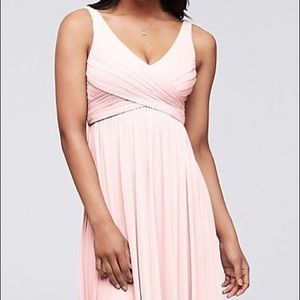 Bridesmaid Dress- Davids Bridal Size 6 Petal Pink